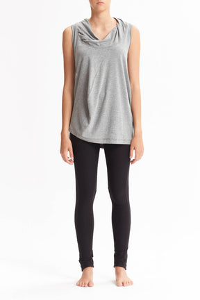 DRAPE COLLAR TANK TOP
