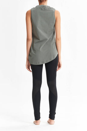 DRAPE COLLAR TANK TOP