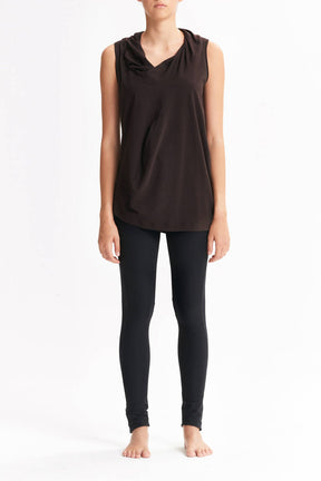 DRAPE COLLAR TANK TOP
