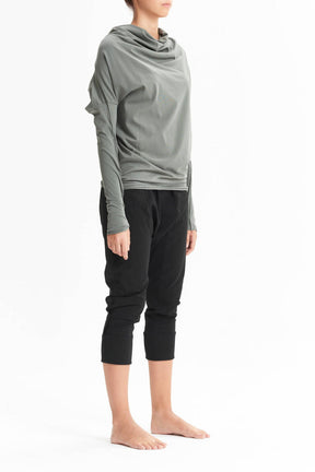 OVERSIZED LONG SLEEVED BAT BLOUSE