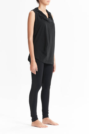 DRAPE COLLAR TANK TOP