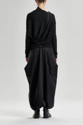 REVERSIBLE LONG SLEEVED TOP