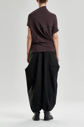 REVERSIBLE SHORT SLEEVED TOP