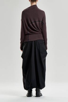 REVERSIBLE LONG SLEEVED TOP