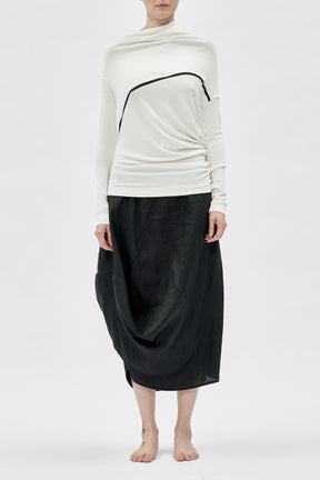 REVERSIBLE LONG SLEEVED TOP
