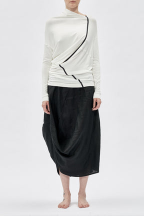 REVERSIBLE LONG SLEEVED TOP
