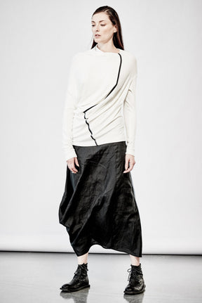 REVERSIBLE LONG SLEEVED TOP