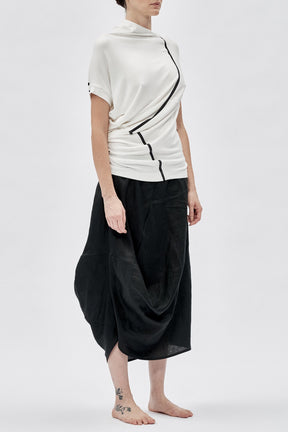 REVERSIBLE SHORT SLEEVED TOP