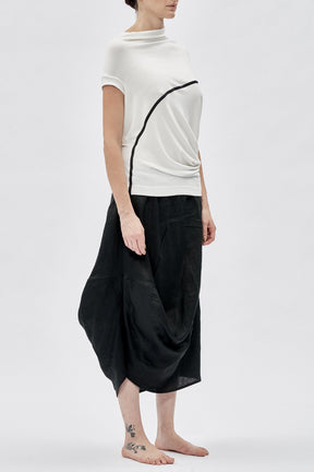 REVERSIBLE SHORT SLEEVED TOP