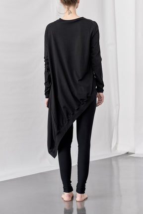 ASYMMETRICAL TUNIC TOP