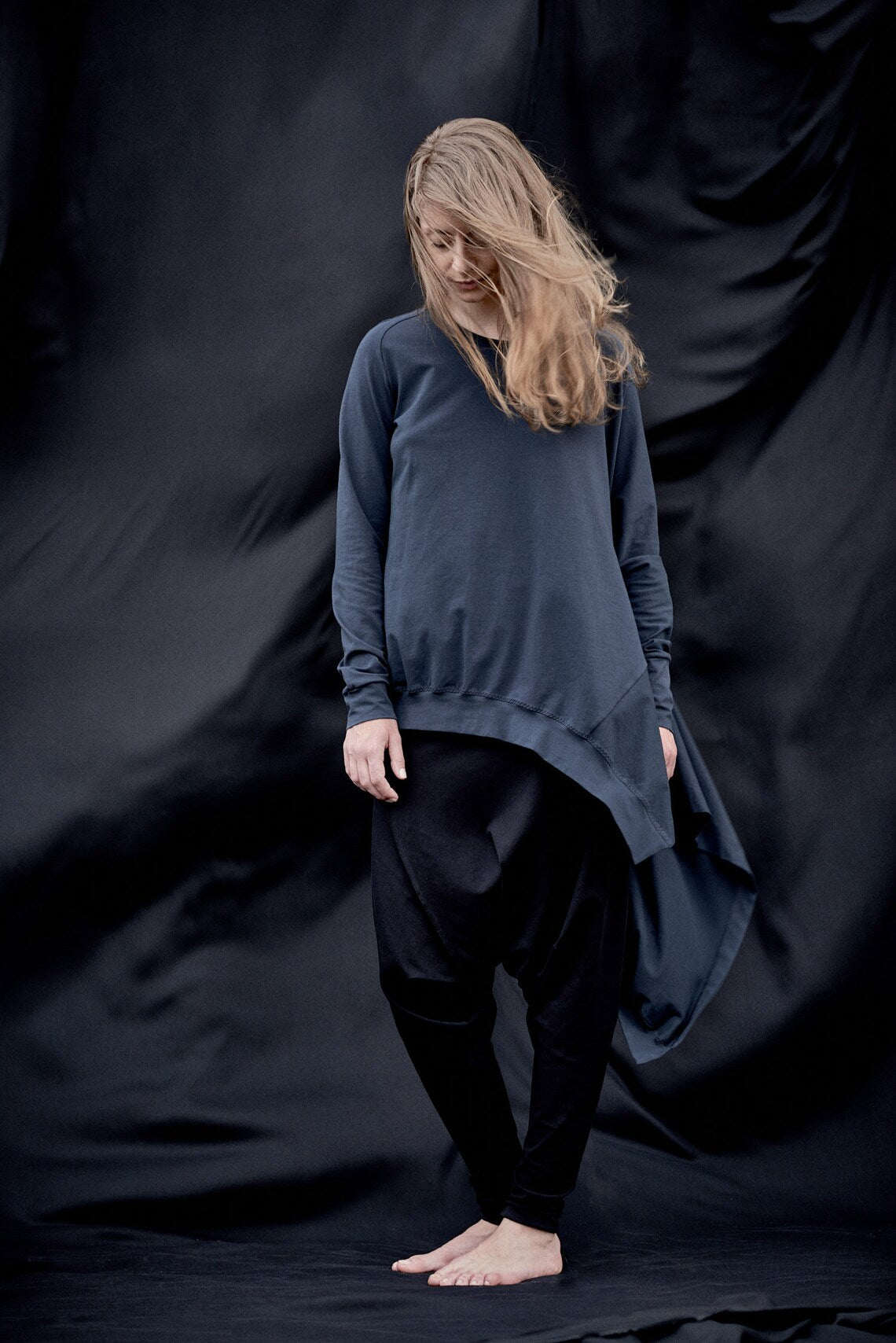 ASYMMETRICAL TUNIC TOP