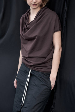 OVERSIZED SHORT SLEEVED BAT TOP