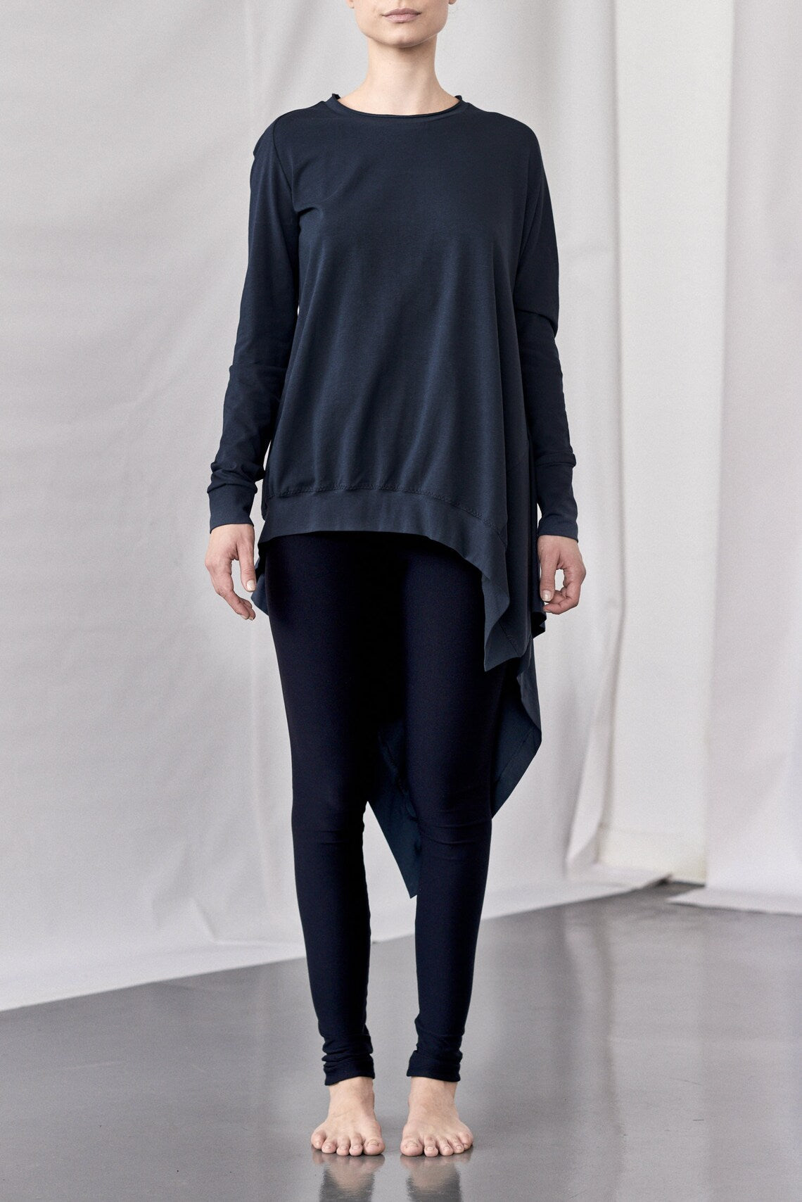 ASYMMETRICAL TUNIC TOP