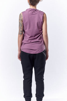 DRAPE COLLAR TANK TOP