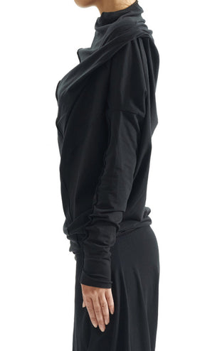 OVERSIZED ASYMMETRICAL TOP