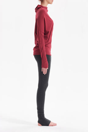 OVERSIZED LONG SLEEVED BAT BLOUSE