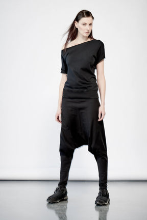 DROP SHOULDER COTTON TOP