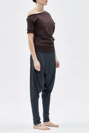 DROP SHOULDER COTTON TOP