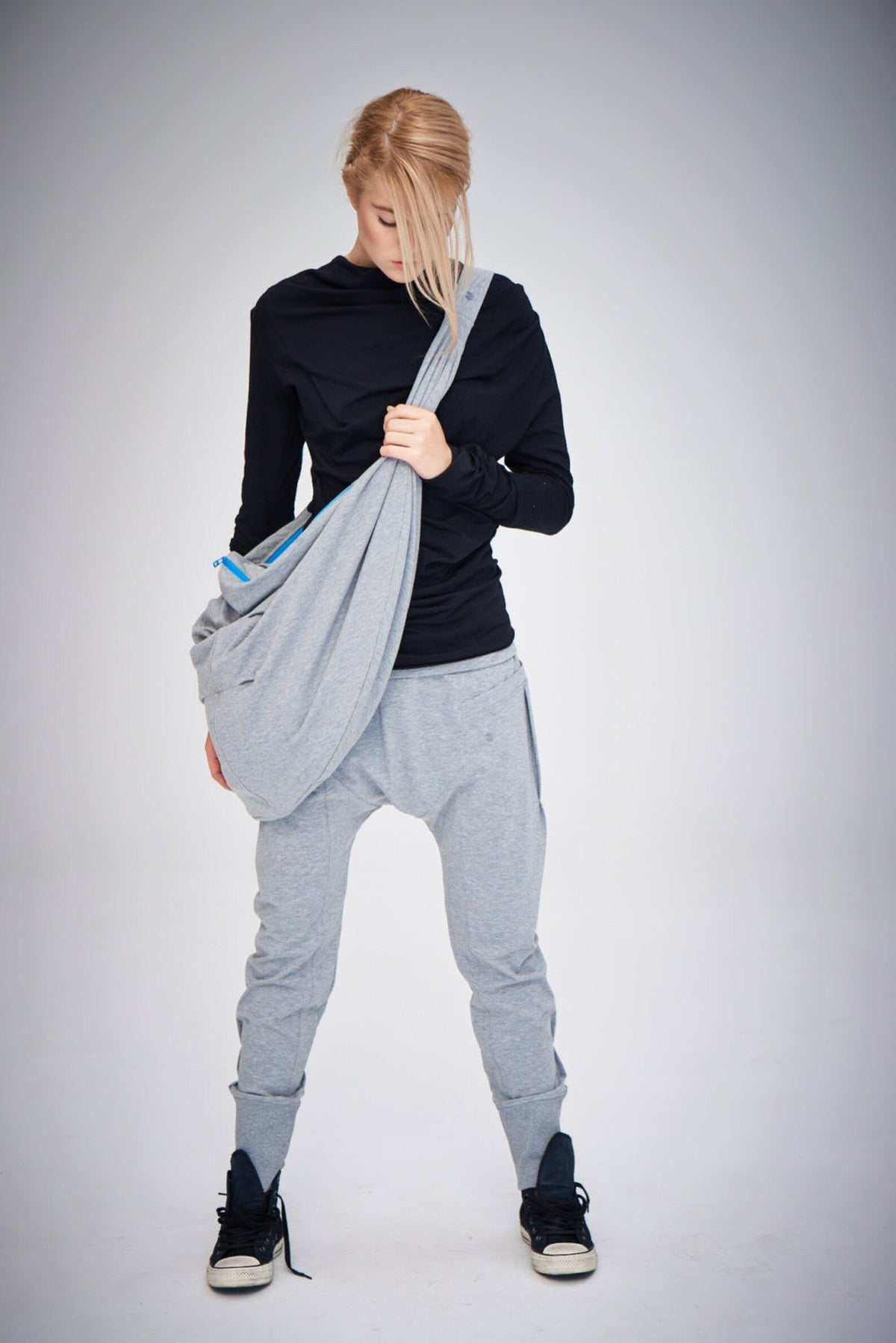 OVERSIZED CROSSBODY COTTON BAG